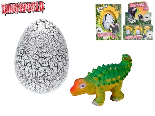 Dinoworld Hatch'em & growing pet (dinosaur) in WBX 12pcs in DBX
