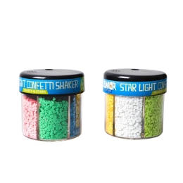 Dekorácia Star Light konfety (hviezdičky / srdiečka) 116g