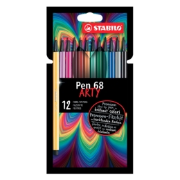 Fixy STABILO Arty Pen 68 , sada 12 ks