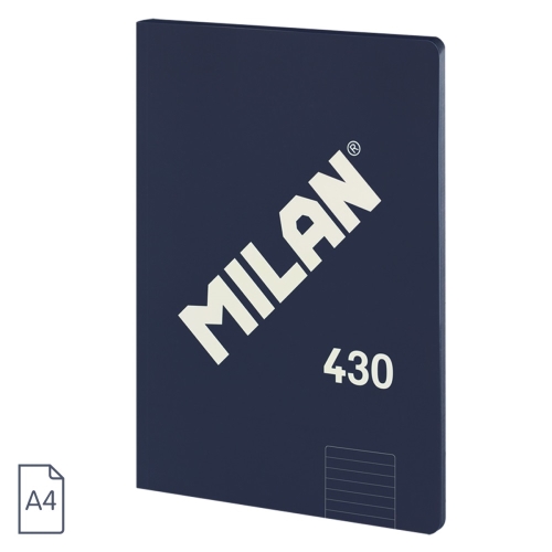 Blok linajkový A4 MILAN 48 listov, modrý