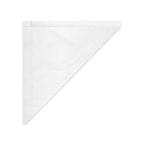 Papierový kornút biely 23 x 23 cm `250g` viazaný [1000 ks]