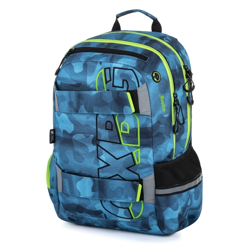 Student backpack OXY Sport Camo boy