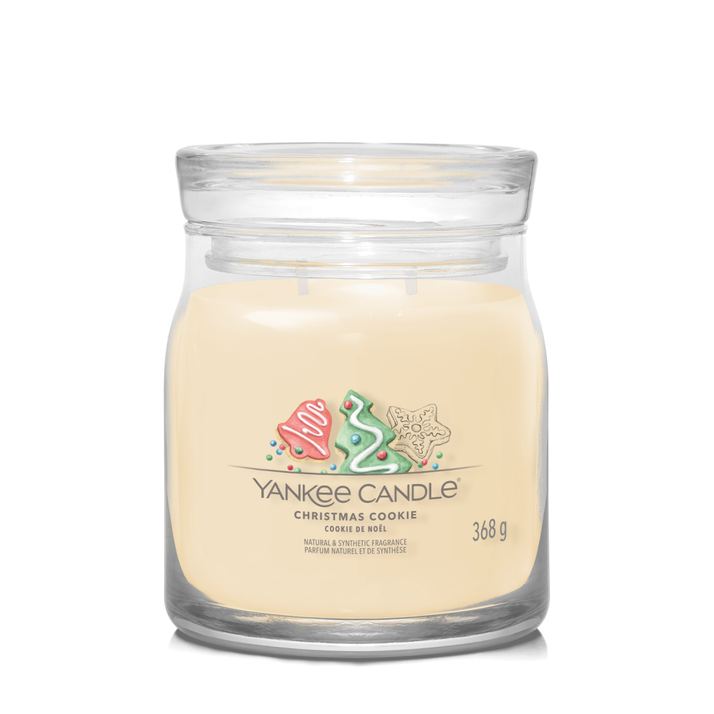 Sviečka Yankee Candle - CHRISTMAS COOKIE, stredná