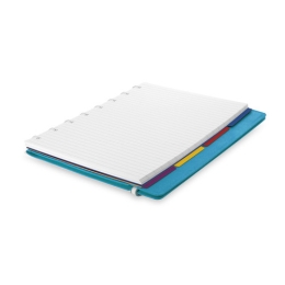Poznámkový blok Filofax A5, azúrový (2)