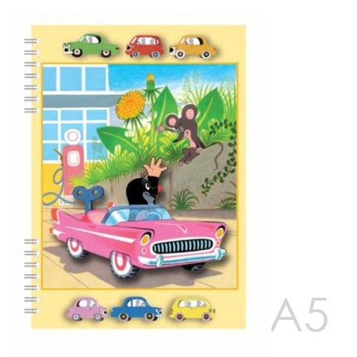 A5 Akim notebook with 3D application - Mole