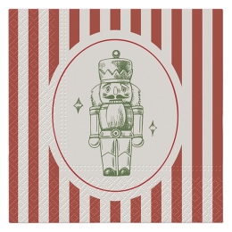 Napkins PAW L 33x33cm Festive Toys