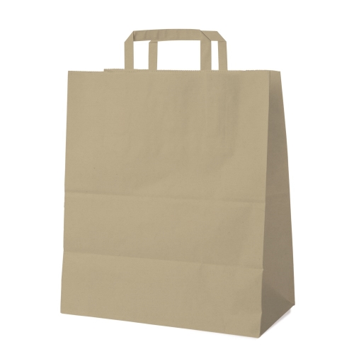 Paper bag brown 40+16 x 45 cm [50 pcs]