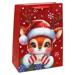 Christmas Gift Bag, 40x30x12 cm (assortment of 4 designs - price per piece) (3)
