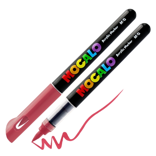 M&G MOCALO Acrylic Marker, brush tip - Cacao Brown 216