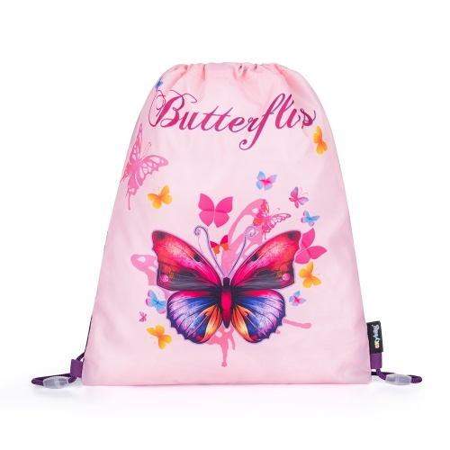 Butterfly pocket for slippers