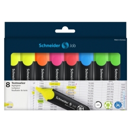 Highlighter Schneider Job - set of 8 original