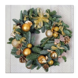Obrúsky TaT 33x33cm Golden Wreath