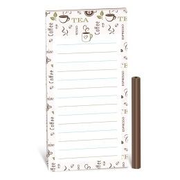 Magnetic pad, 7 x 14 cm, with pencil, 60-piece assortment / 1 pc. (3)
