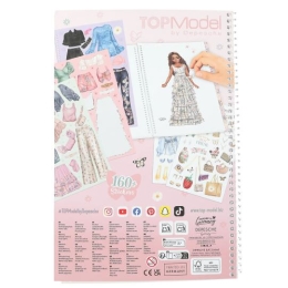 Creative Workbook with Stickers Top Model - Dress Me Up Big SUMMER FEELING (1)
