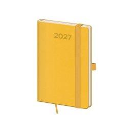 2027 Weekly Pocket Planner, Print Pop - Yellow