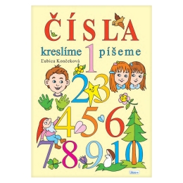 Coloring book A4 Litera - We draw and write numbers