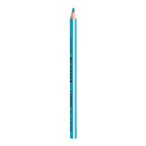 Triangular crayon STABILO Trio thick, sky blue (30489)