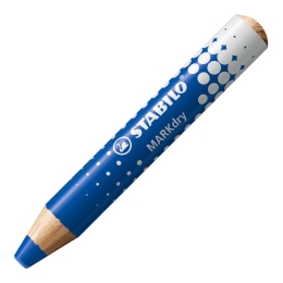 Dry marker for blackboard and flipchart - STABILO MARKdry - blue