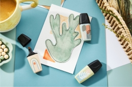 Highlighter - STABILO BOSS MINI Naturevibes - warm grey (4)