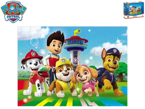 Paw Patrol 60pcs of 32x23cm puzzle in PBX