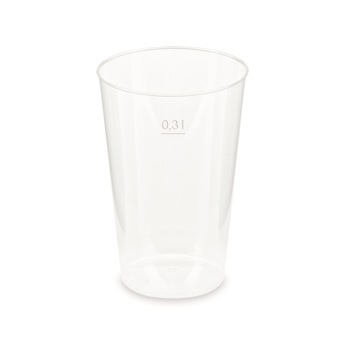 Returnable cup (PP) reusable O79mm 0.3L [25 pcs]