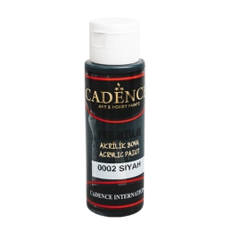 Acrylic paint CADENCE Premium, black, 70 ml
