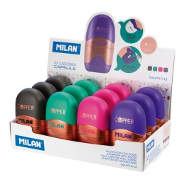 Eraser + grater MILAN Capsule Copper (1)