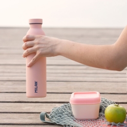 Thermal bottle MILAN 1918 series pink, 591 ml (4)