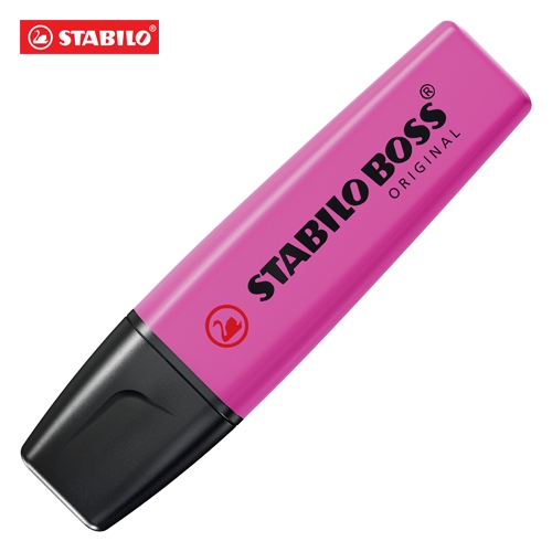 Zvýrazňovač STABILO BOSS ORIGINAL ružová