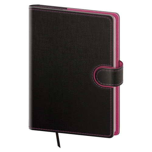 2027 Weekly A5 Flip Planner - Anthracite/Magenta (1)