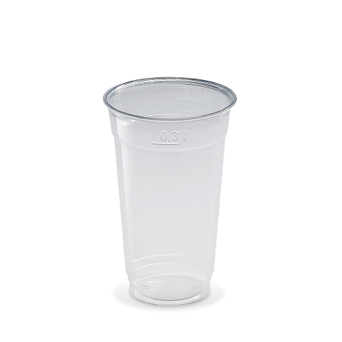 Cup (PET) clear O78mm 0.3L [50 pcs]