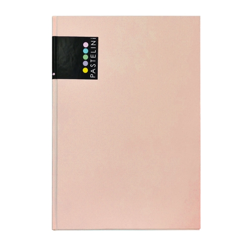Record book A4 Pastelini, apricot, laminated