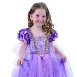 Children's costume Princess Violet (M)