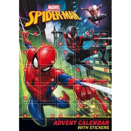 Spider-Man Sticker Advent Calendar