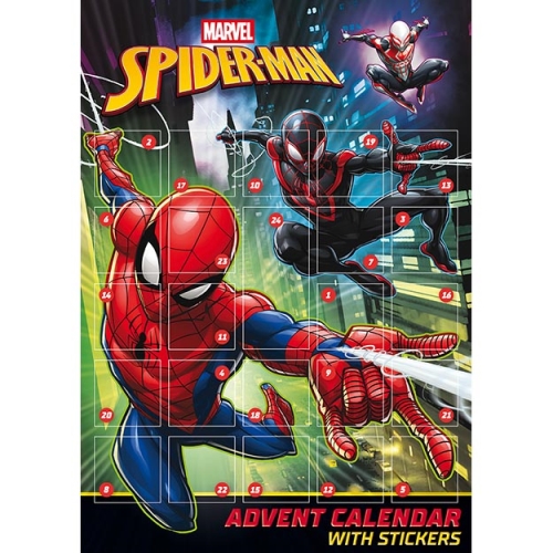 Spider-Man Sticker Advent Calendar