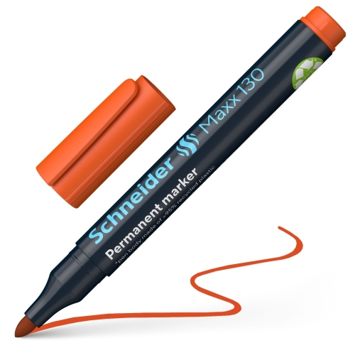 Popisovač permanentný Schneider Maxx 130 - oranžová