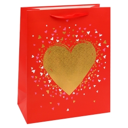 Darčeková taška Heart 26x12x32 cm (1)