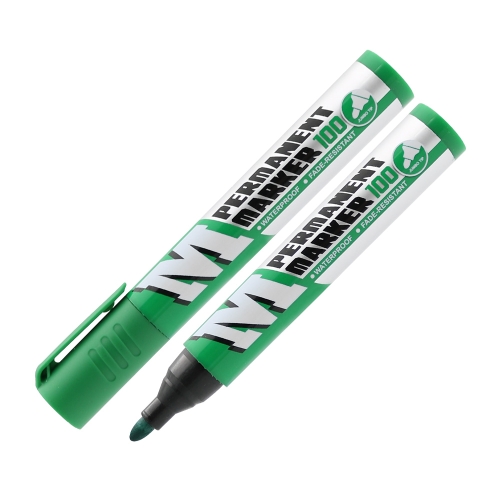 Permanent marker M&G 100 economical - green