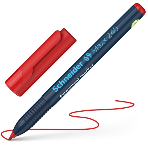 Popisovač Schneider Maxx 240 permanent - červený