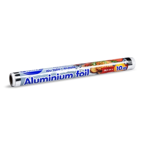Aluminum foil in foil 28.5 cm x 10 m, 8,5 µm
