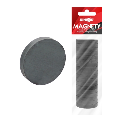 Round magnet 27x6 mm (18 pcs)