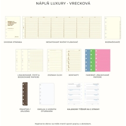 Diary Filofax Malden - Burgundy, personal (3)