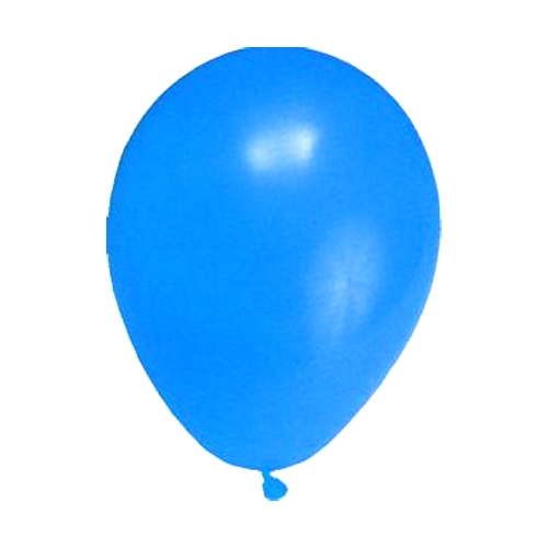 Balón M 25 cm, tmavomodrý /10 ks/