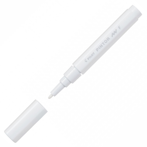 Pintor, PO, Fine, acrylic marker white