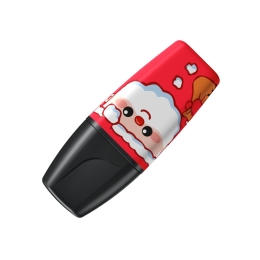 Zvýrazňovač STABILO BOSS MINI Frosty Friends - karmínová