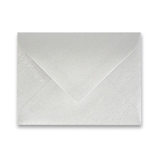 CF envelope - 100x75 mm, silver 120g (20 pcs.)