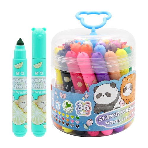 M&G Food grade water markers, easily washable - set of 36