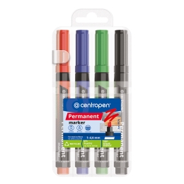 Marker CENTROPEN 8576 - set of 4 pcs