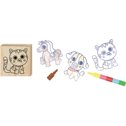 Stamps 3+1 JM Pets