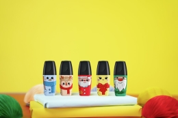 Zvýrazňovač STABILO BOSS MINI Frosty Friends (sada 5 ks) (4)